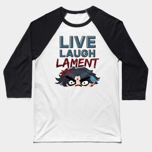 Live Laugh Lament (Xiao Genshin Impact) Baseball T-Shirt